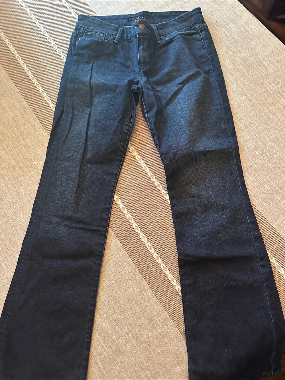Joe's Jeans Deep Indigo Wide Leg Flare Jeans
